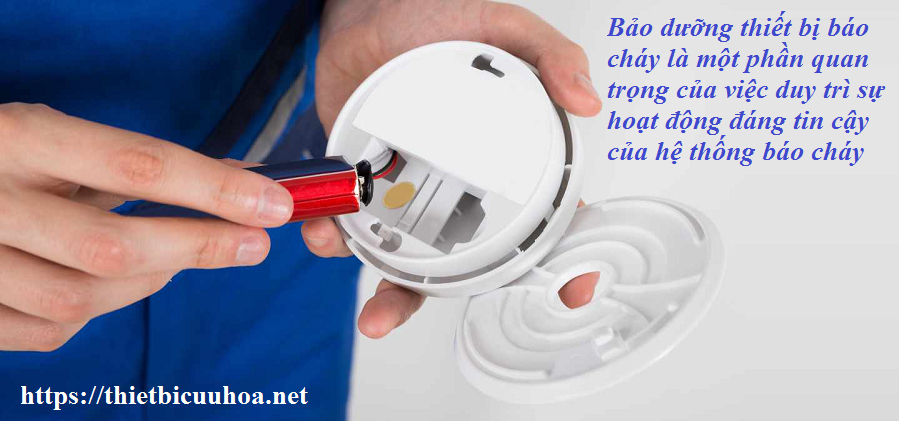 cấu tạo thiết bị báo cháy