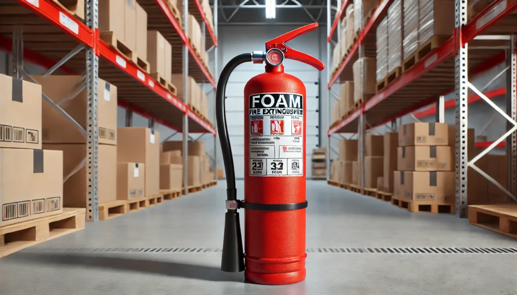 Cách sử dụng bình cứu hỏa bọt Foam một cách hiệu quả