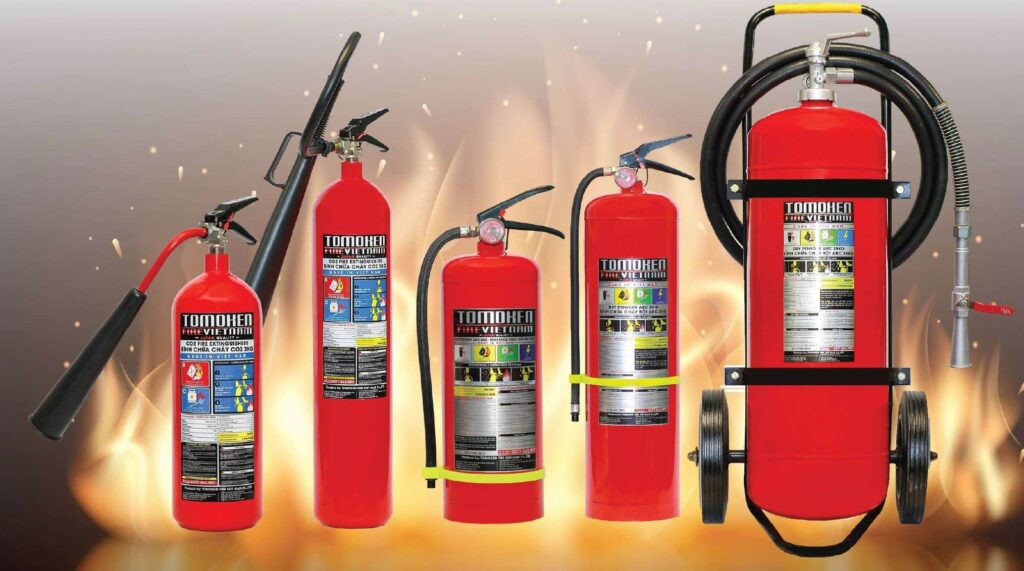Bình cứu hỏa được phân thành nhiều loại khác nhau Bình cứu hỏa được phân thành nhiều loại khác nhau